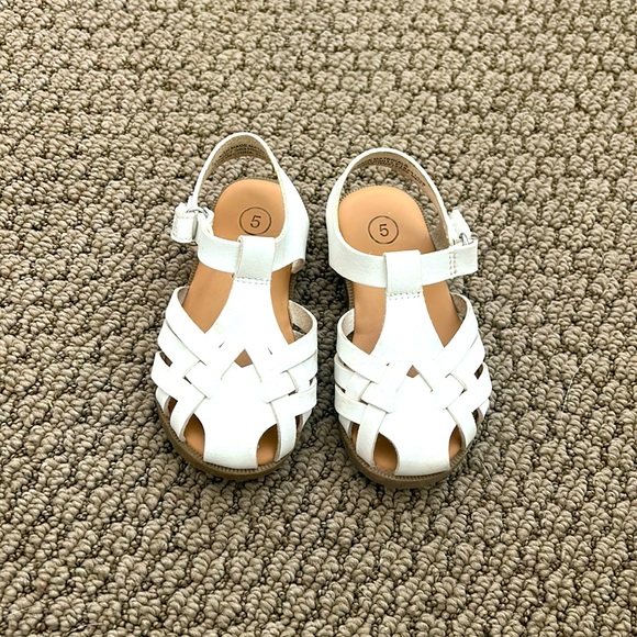 Cat and Jack White Sandal - Picture 1 of 2